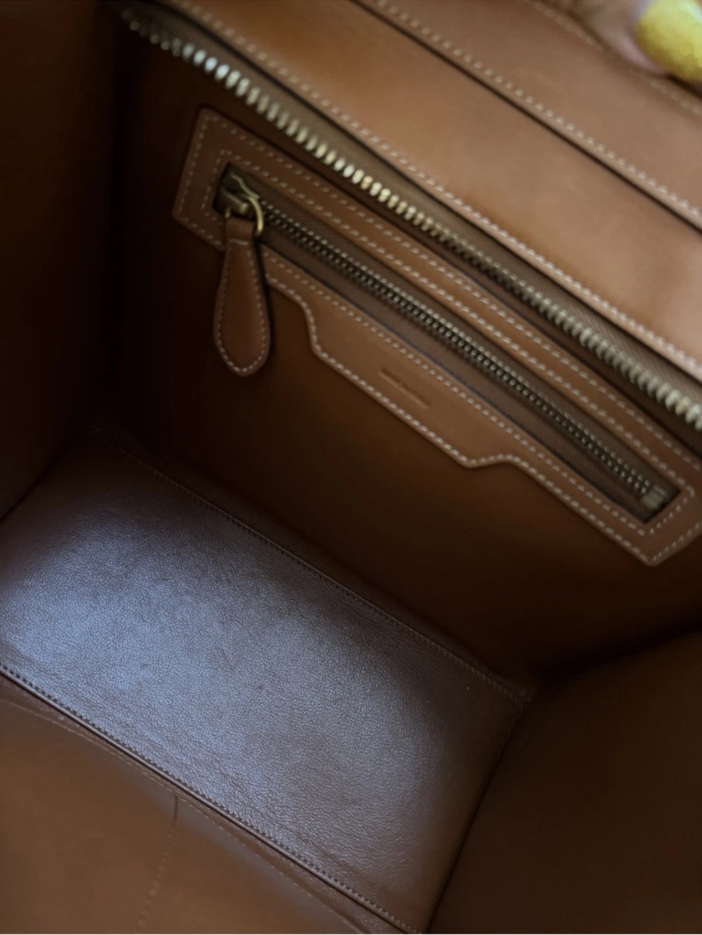 Flash sale before consignment; Celine Canvas and Leather Mini Luggage Tote - Picture 16 of 16